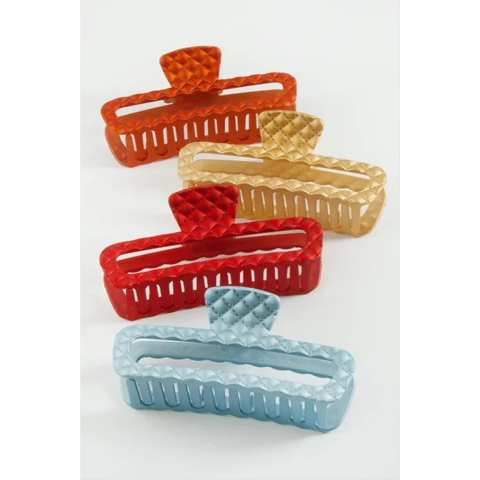 BUĞZ Dikdörtgen Renkli Mandal Toka 12 cm