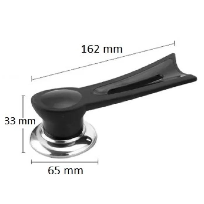 BUĞZ Dikey Tasarımlı Tencere Kapağı Kolu Bx40