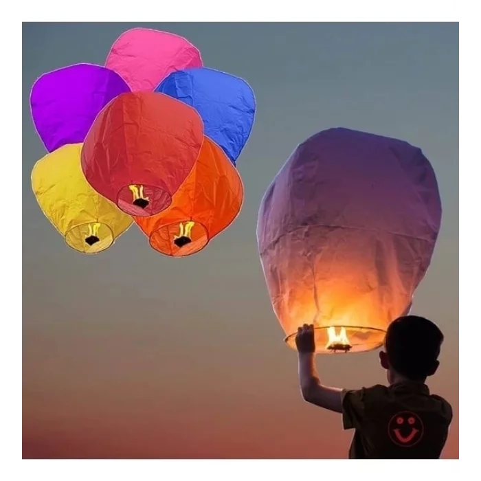 BUĞZ Dilek Feneri Gece Gökyüzü Dilek Balonu