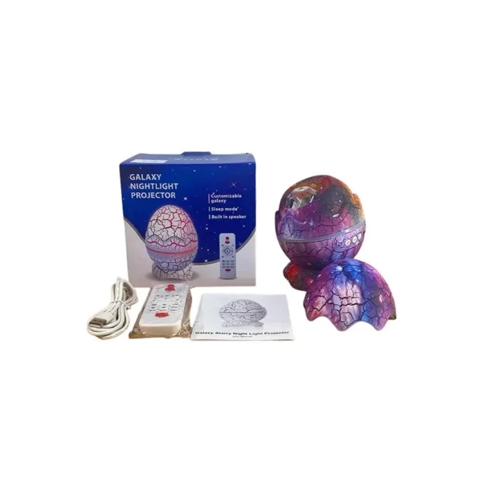  Dinozor Yumurtası Gece Masa Lambası Bluetooth Hoparlör 14 Renk Seçeneği