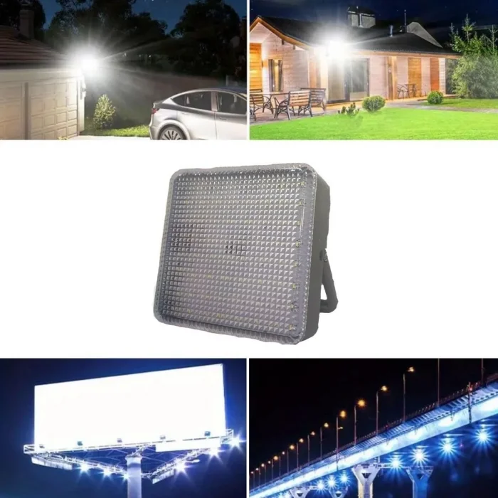  Dış Mekan ve Kamp İçin USB İle Şarj Olan 4 Farklı Işık Modlu Güçlü  Projektör Lamba 200W 3600 Mah