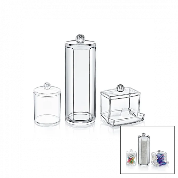 BUĞZ Disk 3lü Makyaj Organizer Set Bx40