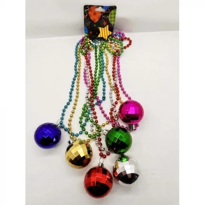  Disko Topu Kolye Seti 6 Adet