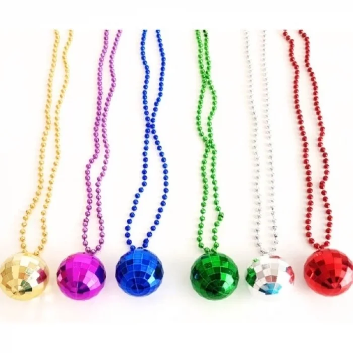  Disko Topu Kolye Seti 6 Adet