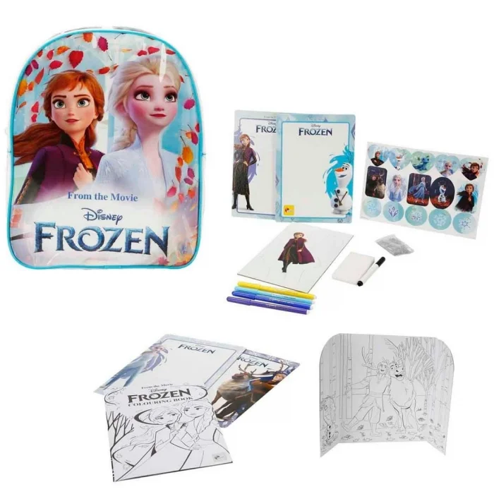 BUĞZ Disney Frozen Sırt Çantalı Boyama ve Çizim Seti