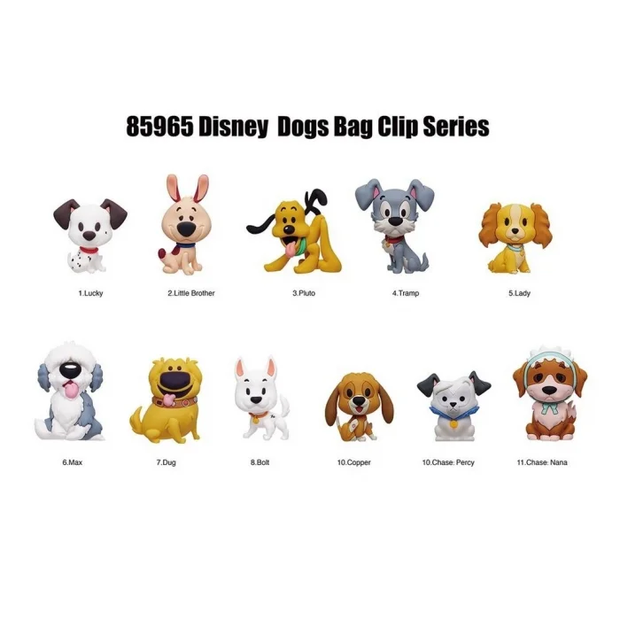 BUĞZ Disney Köpekleri Klipsli Figür Seri 62