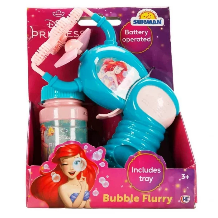 BUĞZ Disney Princess Ariel Bubble Flurry Köpük Tabancası