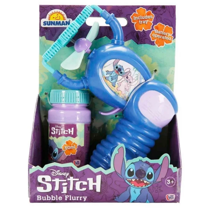 BUĞZ Disney Stitch Bubble Flurry Köpük Tabancası