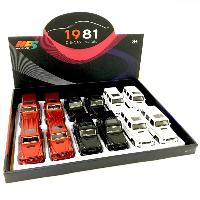  Displayde Metal Çek Bırak Jeep