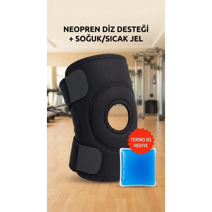 BUĞZ Dizlik Çapraz Bağ Destekli Menisküs Ağrısı İçin Termojel Hediyeli