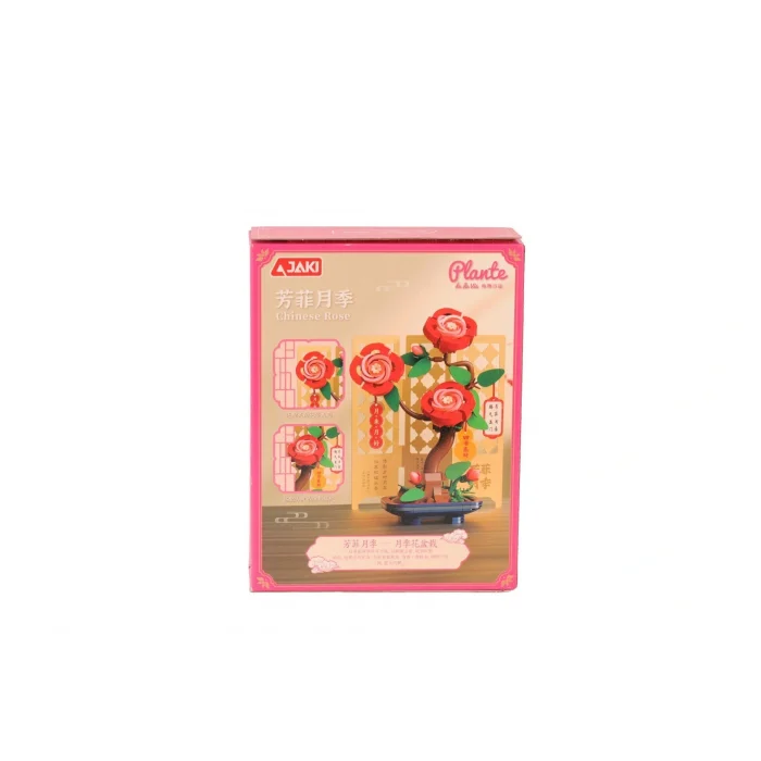 BUĞZ DK001 JAKİ GÜL MODELİ 262 PARÇA BLOCK OYUNCAK