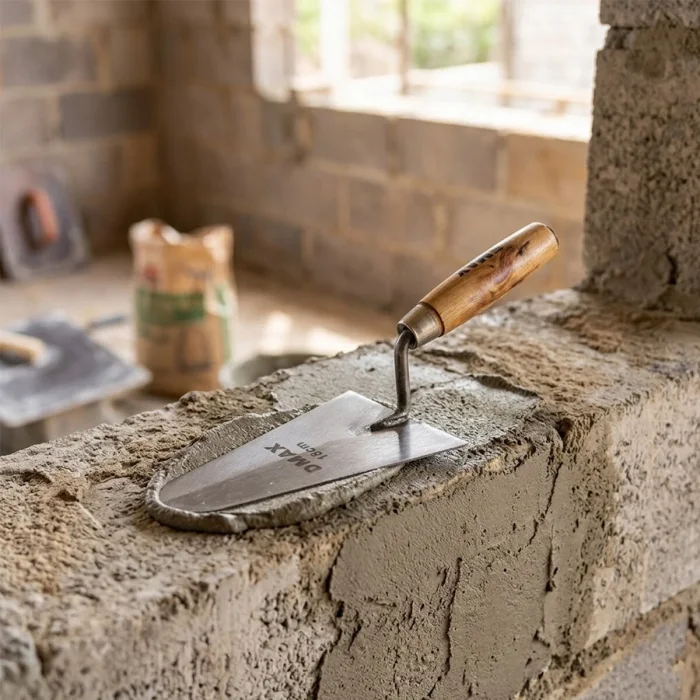 BUĞZ Dmax-4770 18cm Ahşap Saplı Çelik Sıva Malası