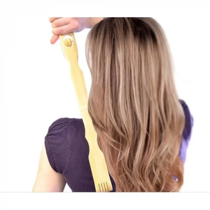 BUĞZ Doğal Bambu Kaşınma Ve Masaj Sopası