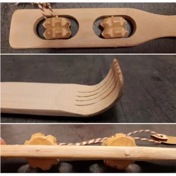 BUĞZ Doğal Bambu Kaşınma Ve Masaj Sopası