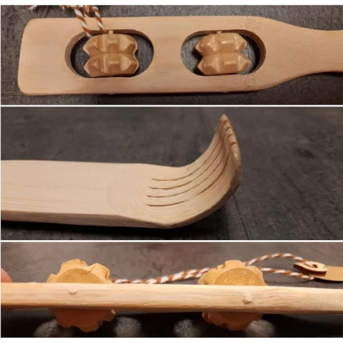 BUĞZ Doğal Bambu Kaşınma Ve Masaj Sopası