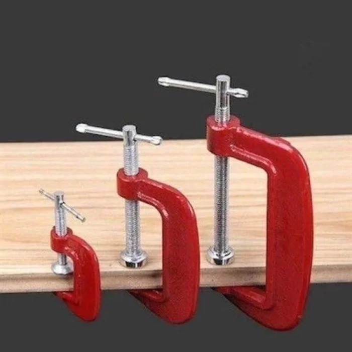 BUĞZ Doğrama Ve Metal Sıkma Sıkıştırma İçin 3lü Mini Mengene Aparat