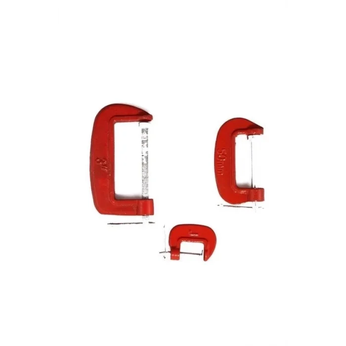 BUĞZ Doğrama Ve Metal Sıkma Sıkıştırma İçin 3lü Mini Mengene Aparat