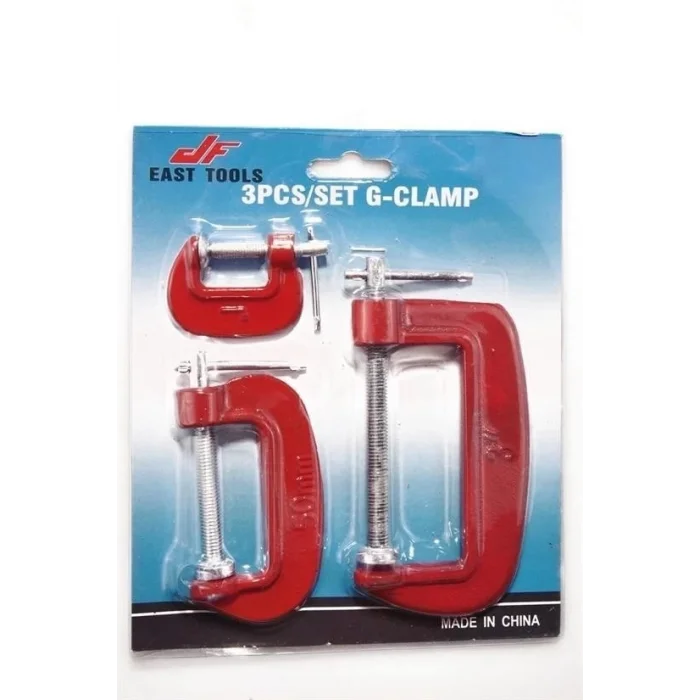 BUĞZ Doğrama Ve Metal Sıkma Sıkıştırma İçin 3lü Mini Mengene Aparat