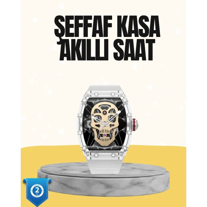 BUĞZ Dokunmatik Akıllı Saat Sesli Asistan ve GPS Özellikli