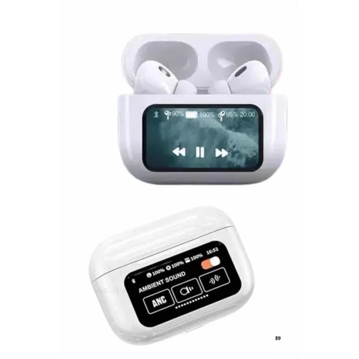 BUĞZ Dokunmatik Ekranlı Air Pro 2 ANC Kulaklık Kablosuz Çok Fonksiyonlu - BUĞZ