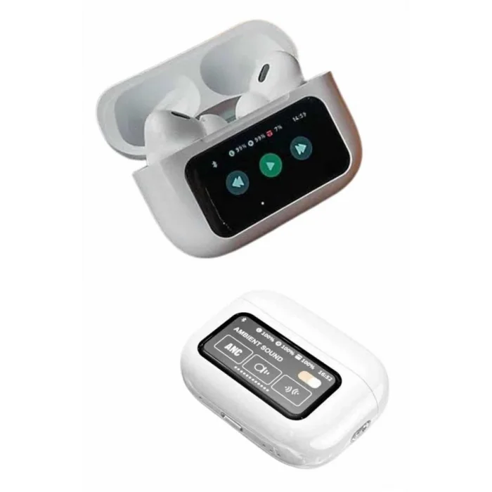 BUĞZ Dokunmatik Ekranlı Bluetooth Kulaklık TWS İOS Android Tüm Telefonlara Uyumlu Kulaklık Yeni Nesil - BUĞZ