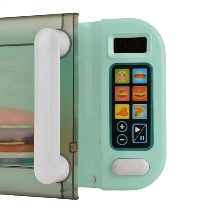 BUĞZ Dokunmatik Ekranlı Işıklı ve Sesli Oyuncak Mikrodalga Fırın