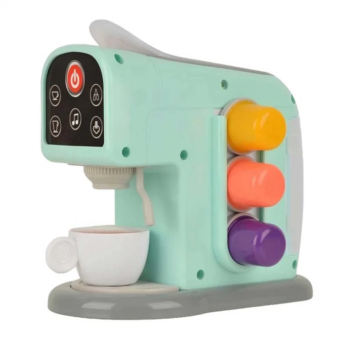 BUĞZ Dokunmatik Ekranlı ve Sesli Oyuncak Kahve Makinesi