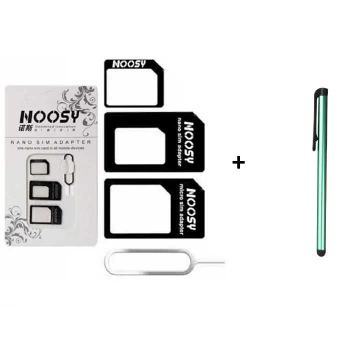 BUĞZ Dokunmatik Kalem Stylus Dokunmatik Kalem ve Sim Kart Adaptörü