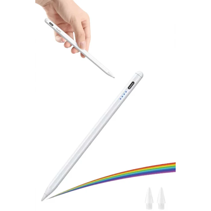 BUĞZ Dokunmatik Kalem Tablet Kalemi Çizim Stylus Kalem Yedek Uçlu