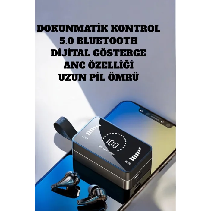  Dokunmatik Kontrol ve Net Aramalar için ANC Destekli Kulaklık