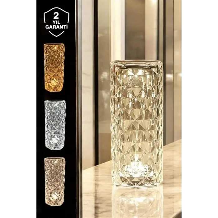  Dokunmatik Kristal Gece Lambası Hediyelik