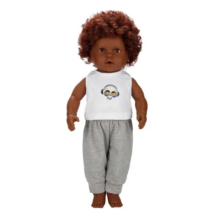 BUĞZ Dollzn More Dada Kıvırcık Saçlı Bebek 60 cm - S01060091