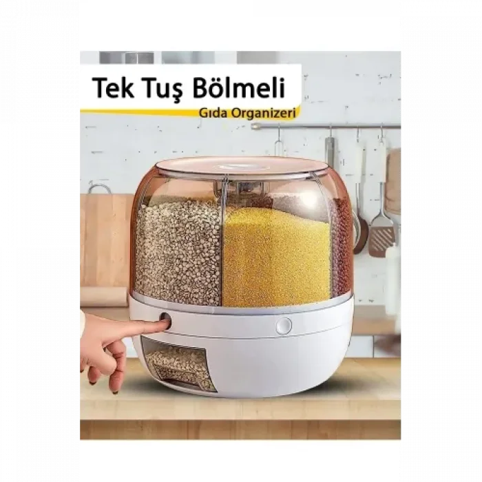 BUĞZ Dönebilen Kuru Gıda Ve Bakliyat Organizeri
