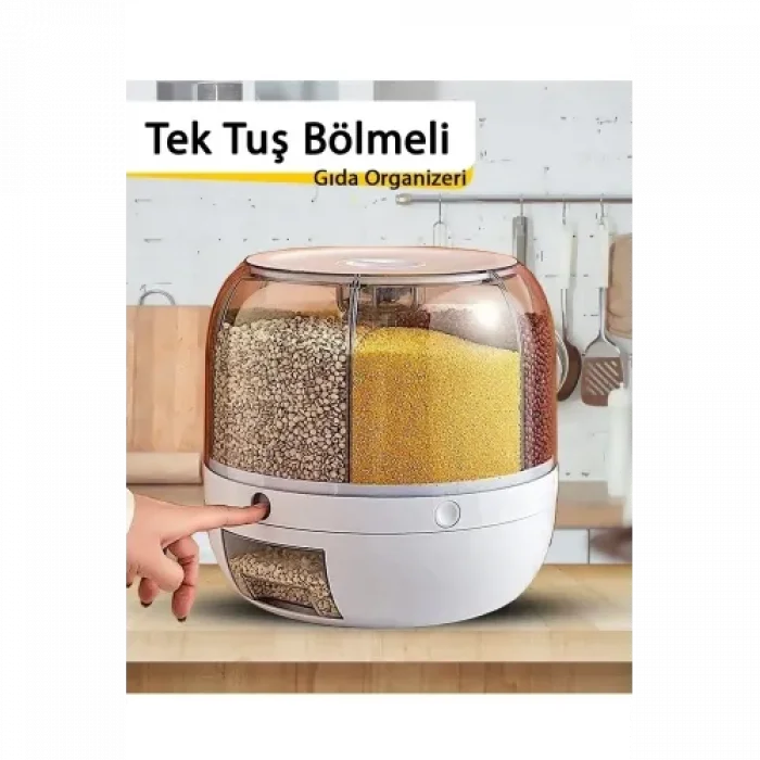 BUĞZ Dönebilen Kuru Gıda Ve Bakliyat Organizeri