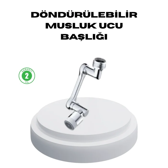BUĞZ Dönebilir Musluk Başlığı – Lavabo Temizliği ve El-Yüz Yıkamada Maksimum Rahatlık