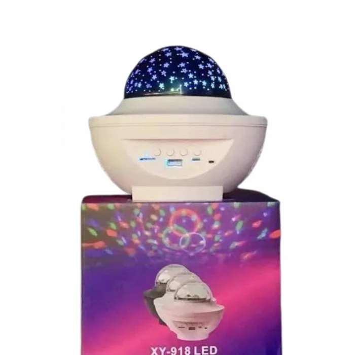 BUĞZ Dönen Işıklı Disko Topu Projektör Müzik Çalarlı Disco Speaker - BUĞZ