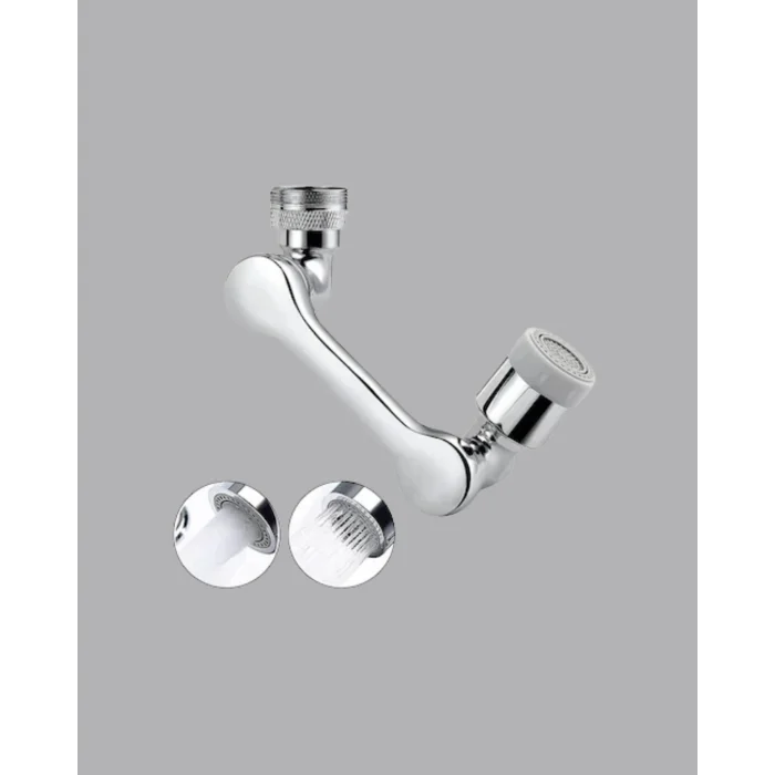 BUĞZ Döner Musluk Başlığı Çok Açılı Robotik Kol Su Tasarruflu