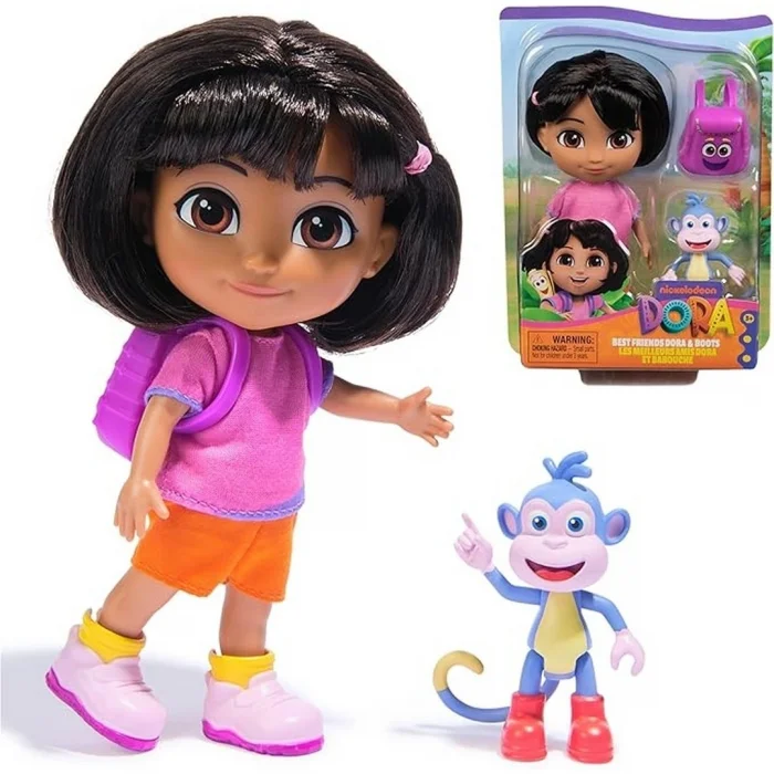 BUĞZ Dora the Explorer Figür Seti - Dora ve Chizi