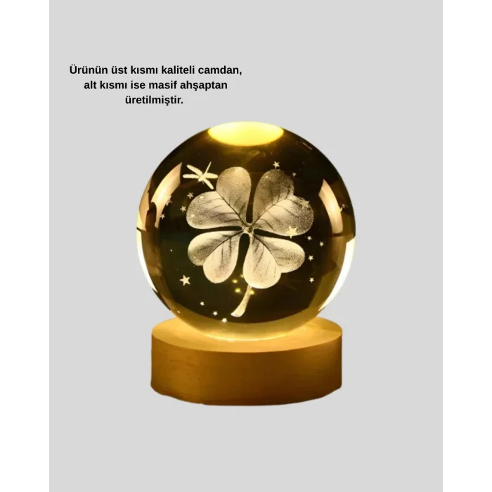 BUĞZ DÖRT YAPRAKLI KÜRE - BUĞZ