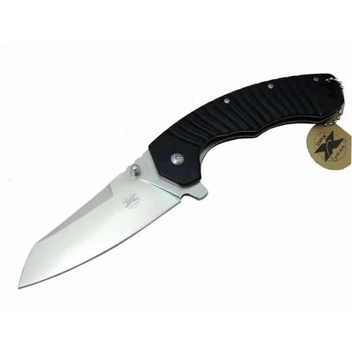  DPX Gear Kunamy KI 4450 BK Outdoor Çakı 23 cm - Kaymaz Sap, Otomatik, Kılıflı