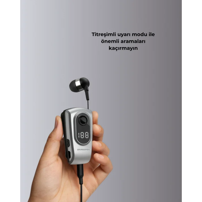 BUĞZ DSF 220 Kablosuz Klipsli Bluetooth Kulaklık - Lisinya
