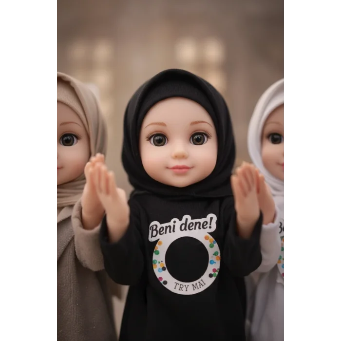 BUĞZ Dua Eden Tesettürlü Edep Bebek - Ramazan İlahi Oyuncağı