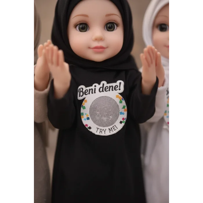 BUĞZ Dua Eden Tesettürlü İlahi Söyleyen Edep Bebek Ramazan Oyuncağı