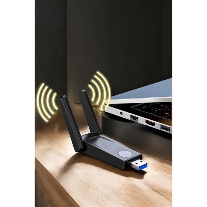  Dual Band Wifi Alıcı Adaptör USB 3.0 Destekli