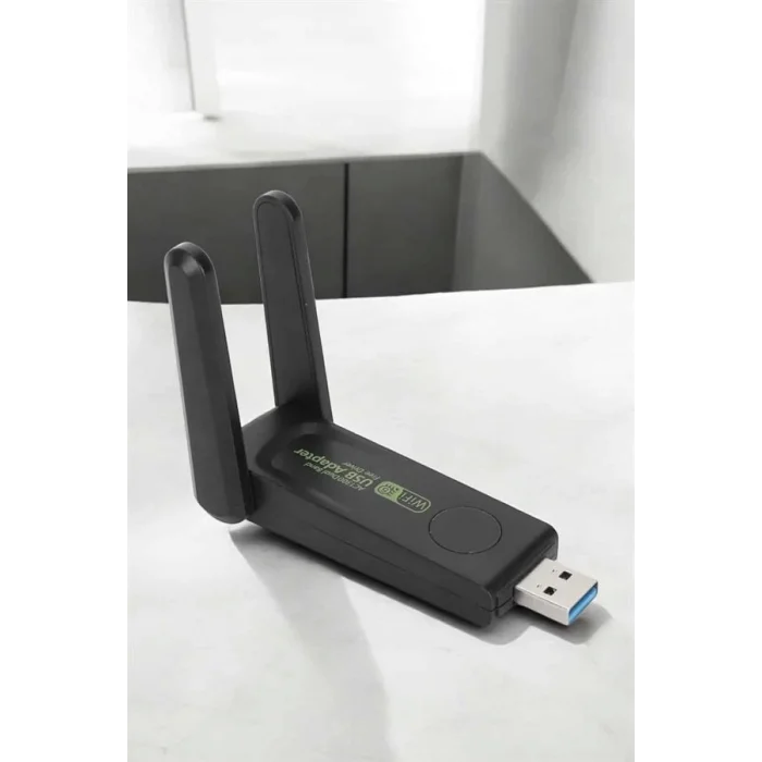  Dual Band Wifi Alıcı Adaptör USB 3.0 Destekli