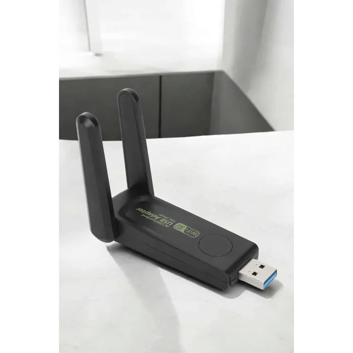  Dual Band Wifi Alıcı Adaptör USB 3.0 Destekli