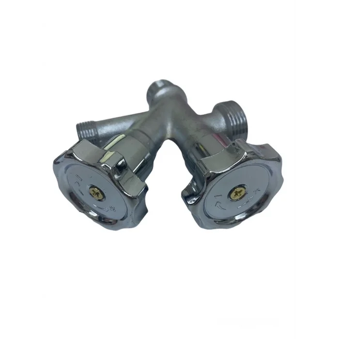  Dual Çiftli Çatallı Çamaşır Makinesi Ara Taharet Musluk Ara Musluk