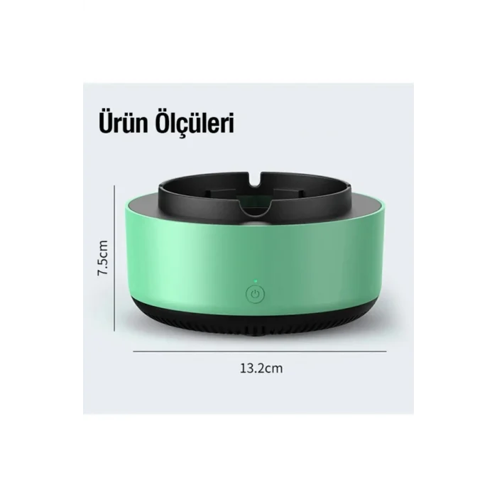  Dumanı İçine Çeken Kül Tablası Kokuyu Hapseden Küllük Akıllı Kül Tablası Kokusuz Küllük