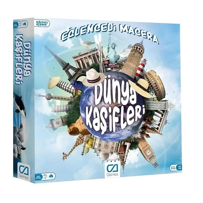 BUĞZ Dünya Kaşifleri Eğlenceli Macera Kutu Oyunu