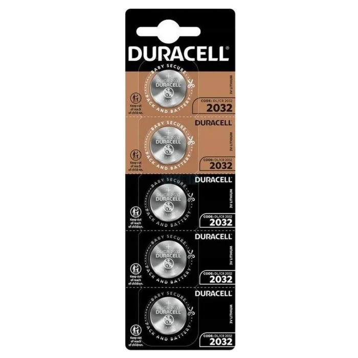 BUĞZ Duracell CR2032 3V Lityum Pil 5li Paket